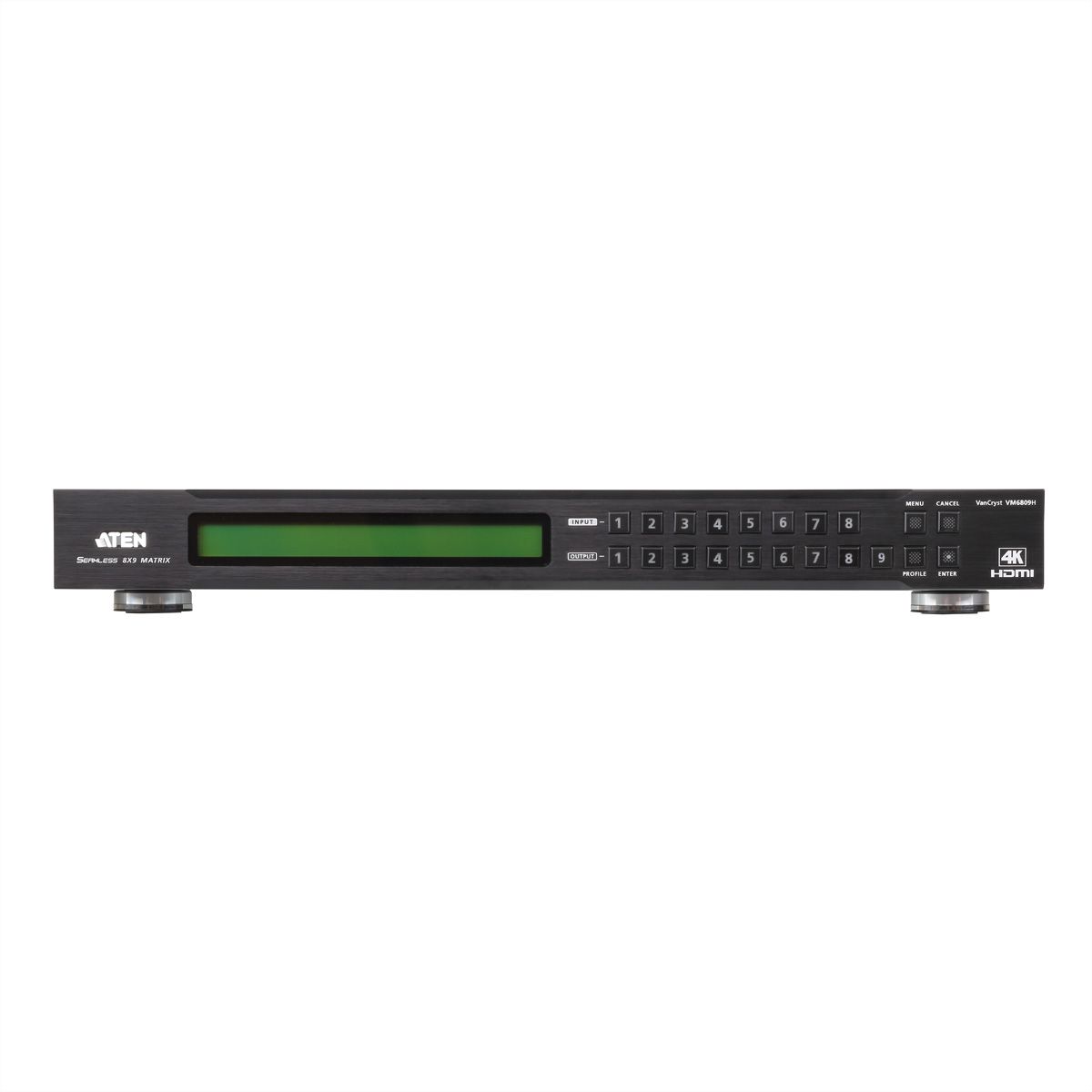 ATEN VM6809H Commutateur matriciel HDMI 4K 8 x 9 avec ajusteur