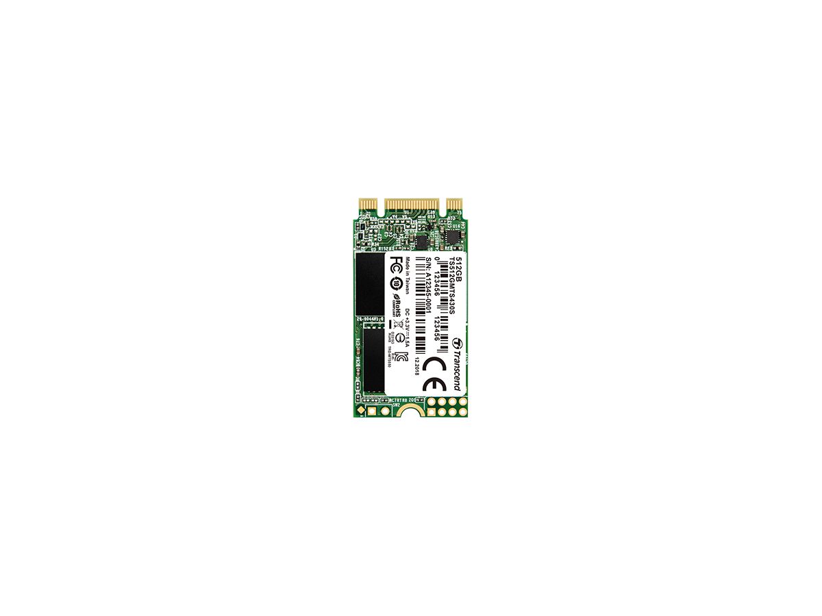 Transcend 430S M.2 512 Go Série ATA III 3D NAND