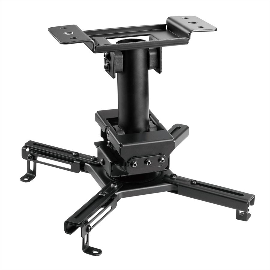 VALUE Support robuste pour projecteur, fixation sous plafond, jusqu'à 45 kg, noir