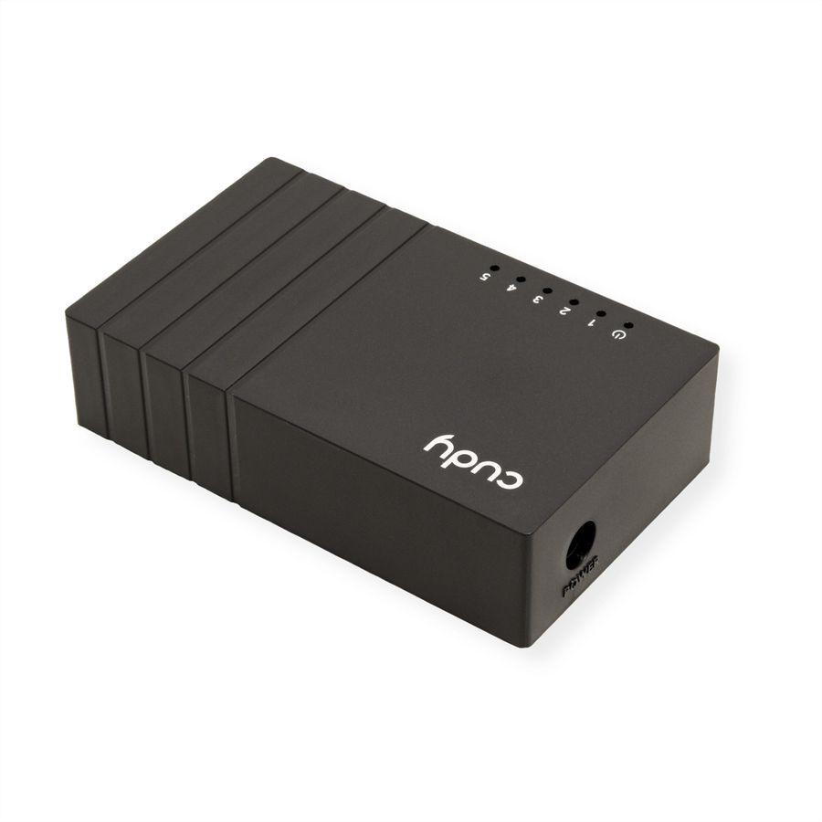 CUDY GS105D Switch 5 ports Gigabit bureau