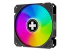 XILENCE Performance A+ REVERSE XF065, Ventilateur LED ARGB 120 mm noir