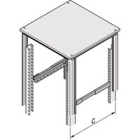 SCHROFF Glissières pour éléments lourds, max. 40 kg, par paire
