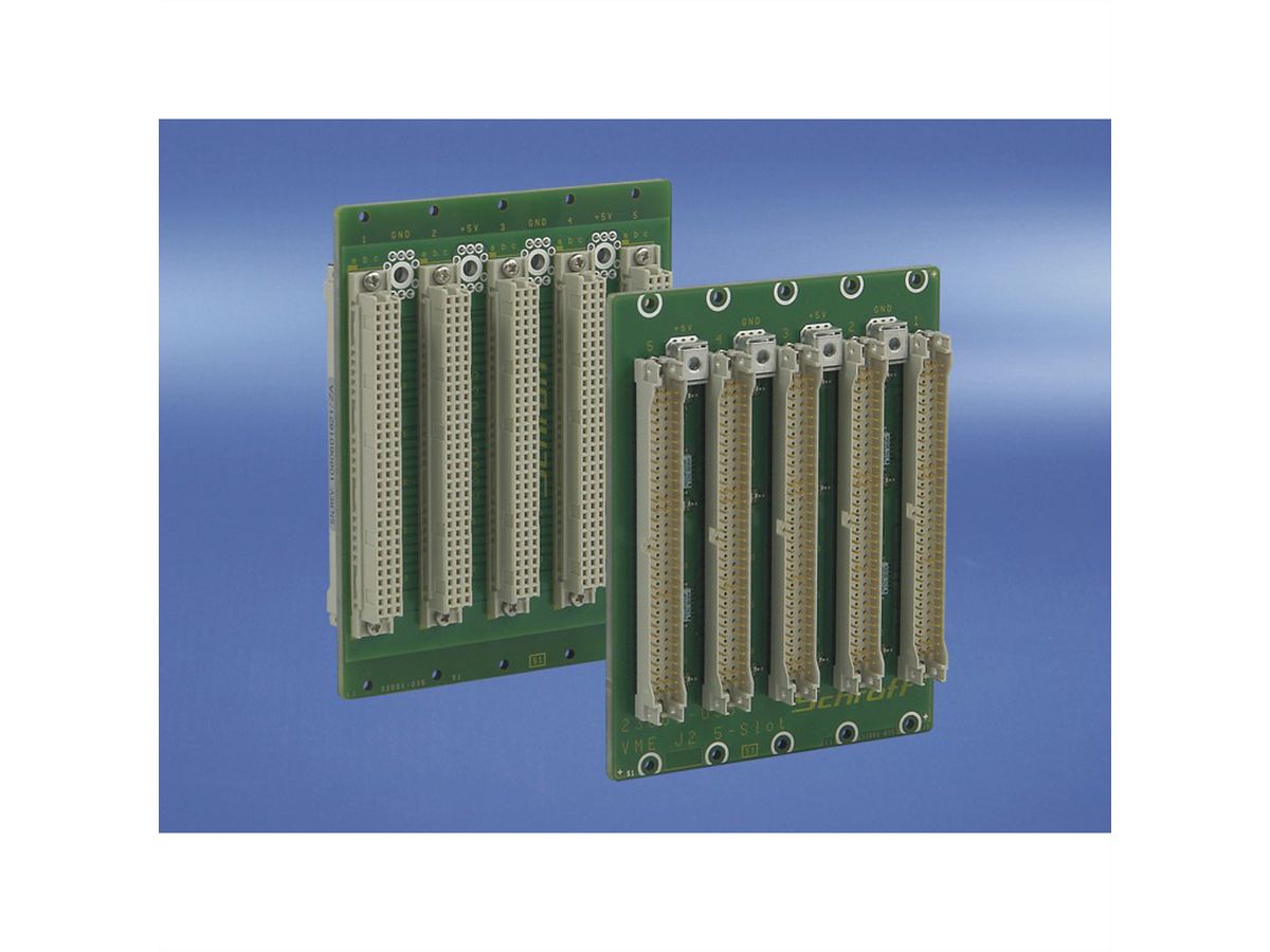 SCHROFF VMEbus J1 Carte-mère EDC, 3 U, 15 slots