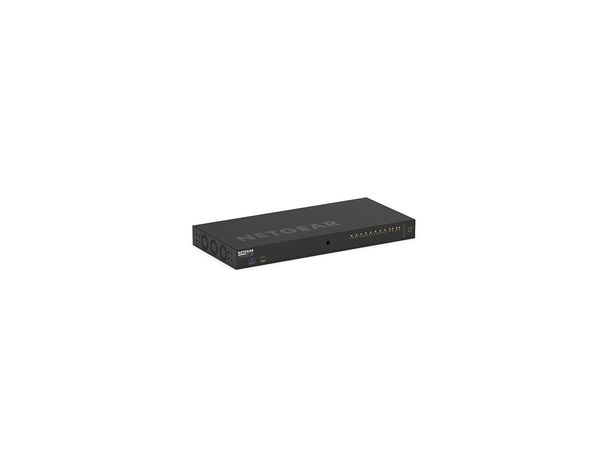 NETGEAR M4250-10G2XF-PoE+ Géré L2/L3 Gigabit Ethernet (10/100/1000) Connexion Ethernet, supportant l'alimentation via ce port (PoE) 1U Noir