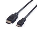 VALUE Câble HDMI High Speed avec Ethernet, HDMI M - Mini HDMI M, 2 m