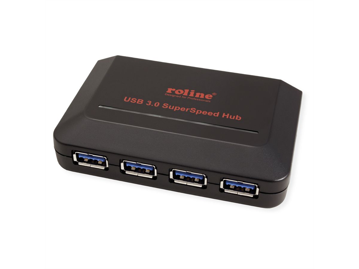 ROLINE Hub USB 3.2 Gen 1, 4 ports