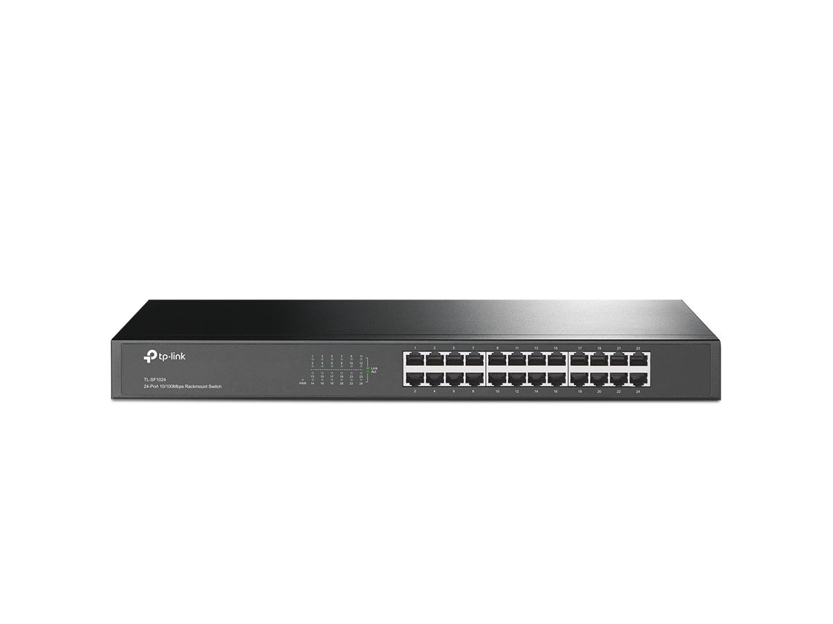 TP-Link TL-SF1024 commutateur réseau Non-géré Fast Ethernet (10/100) Noir