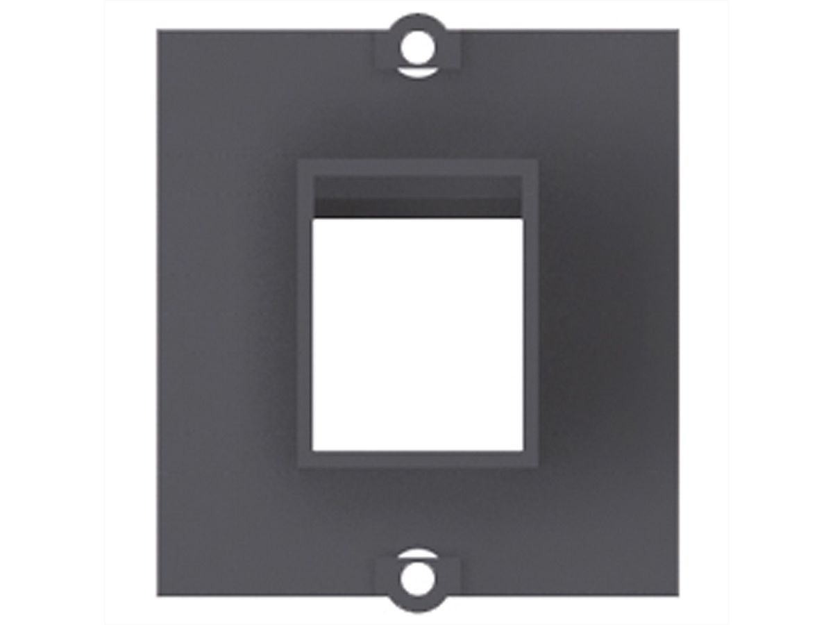 BACHMANN Plaque de support modules Custom pour gammes d’interrupteurs
