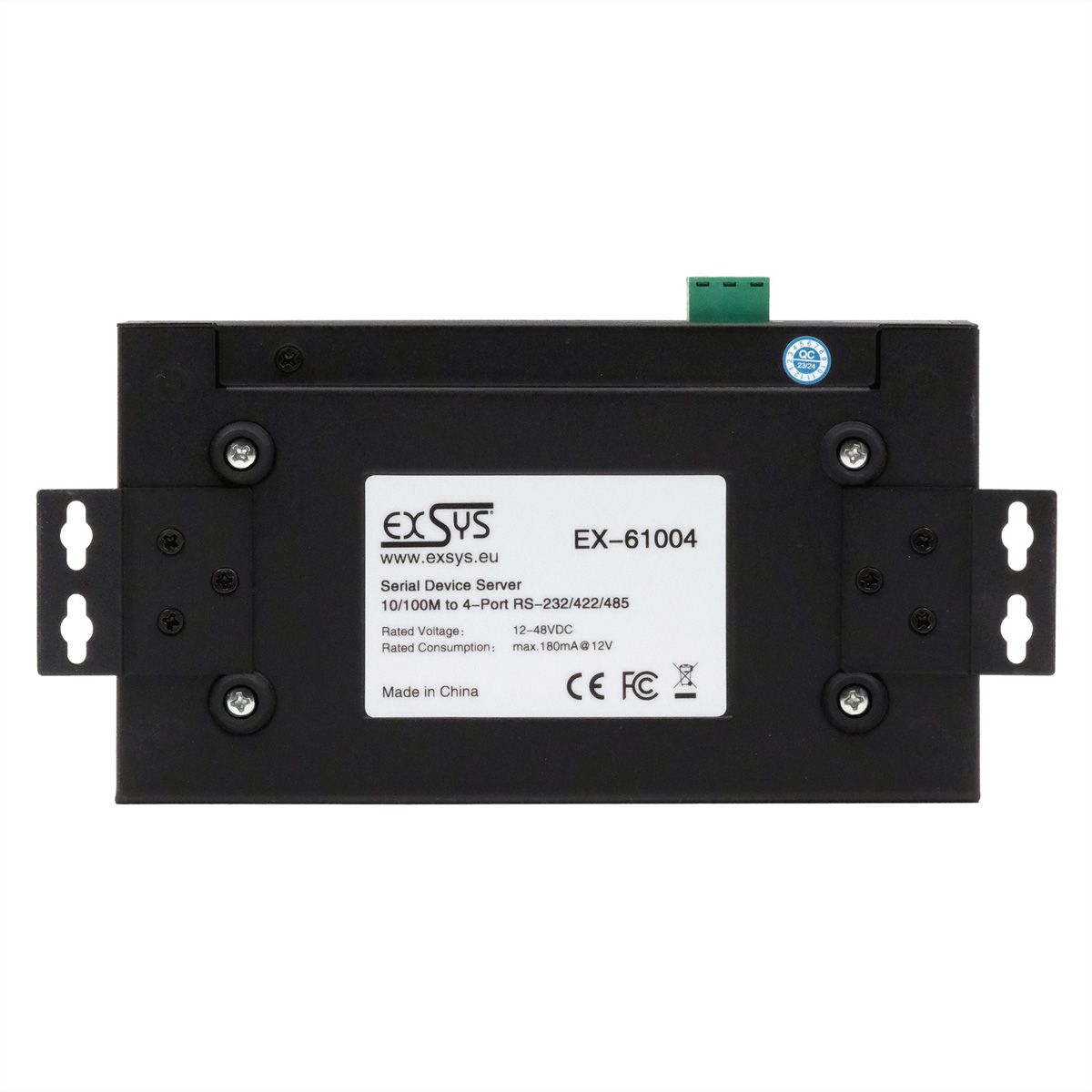 EXSYS EX-61004 Ethernet vers 4x RS-232/422/485