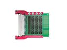 Adaptateur de contrôle SCHROFF pour connecteur DIN type F, 3 U, 160 mm, U/I
