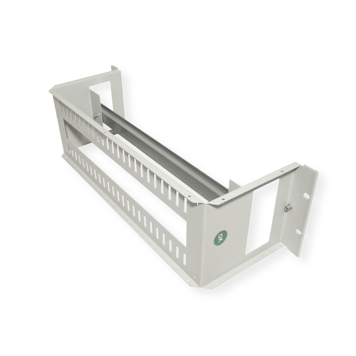ROLINE 19" Support rail DIN 3U, 133x482x123 HxLxP