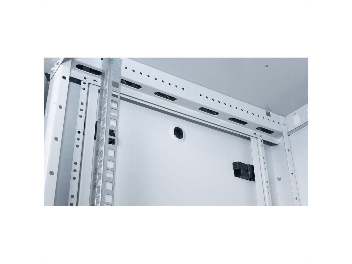 ROLINE 19" Boîtier mural Basic Plus 12U, 600x450 LxP gris