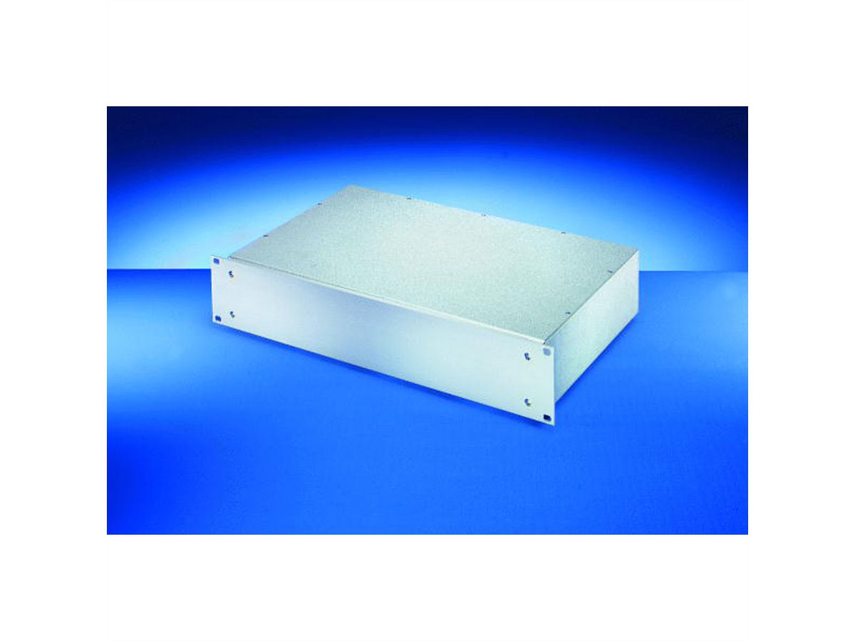 SCHROFF MultipacPRO 19" Châssis, Acier, AlZn, Plain Top and Base, 1 U, 340 mm