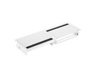 BACHMANN CONI DUO Cadre de montage 2x  small, blanc RAL9010