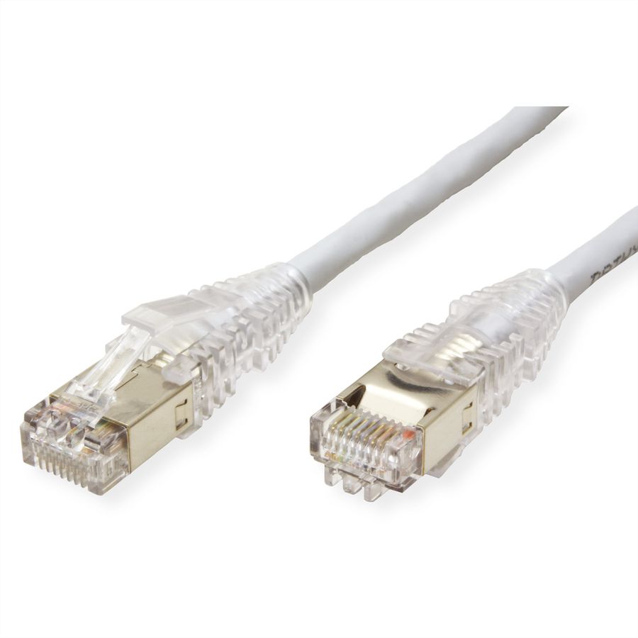 Cordon DÄTWYLER Cat.5e (Classe D) S/UTP, CU 5502 flex PVC, AMP v2, gris, 3 m