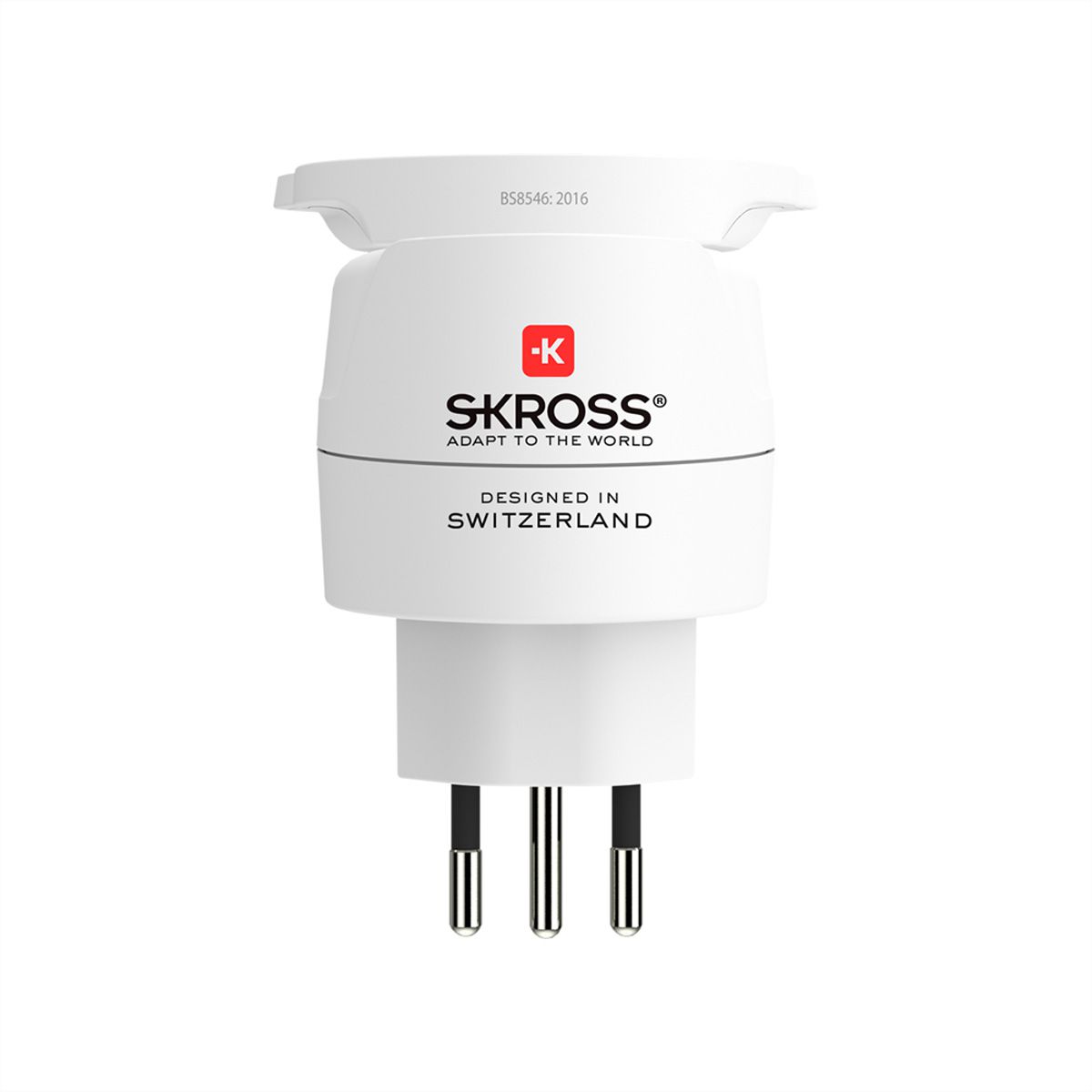 SKROSS Ensemble d'adaptateurs compacts Combo World vers la Suisse
