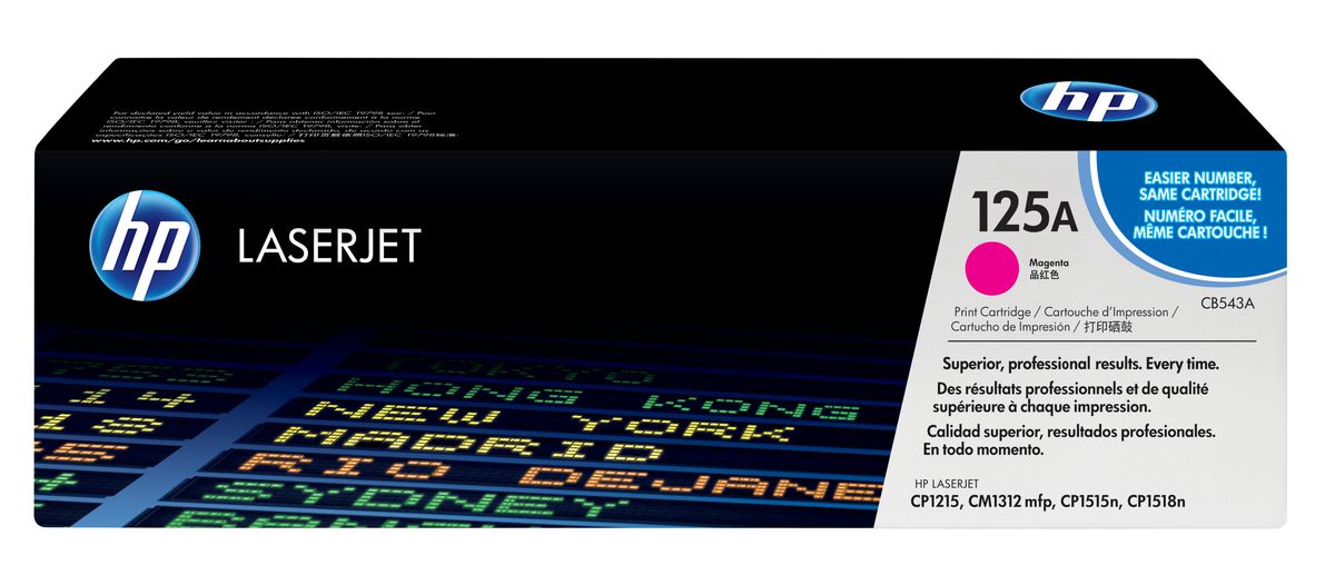 HP 125A toner LaserJet magenta authentique