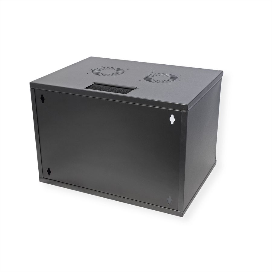 ROLINE 19" Boîtier mural Basic 7U, 540x400 LxP En kit noir