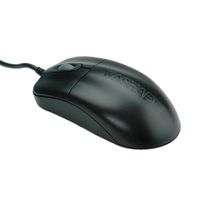 SEAL SHIELD Silver Storm STM042, Souris USB noire étanche et antimicrobienne