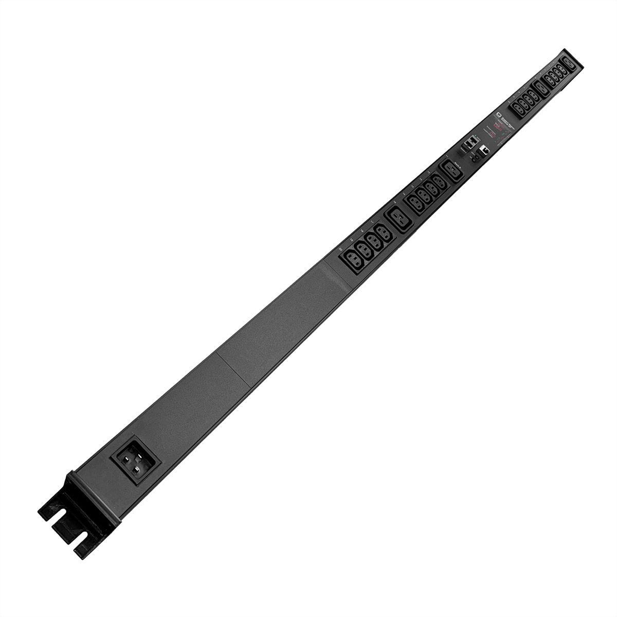 GUDE EPC 87-1210-18 PDU commutée et mesurée, 20 ports, verticale, noir, 135 cm