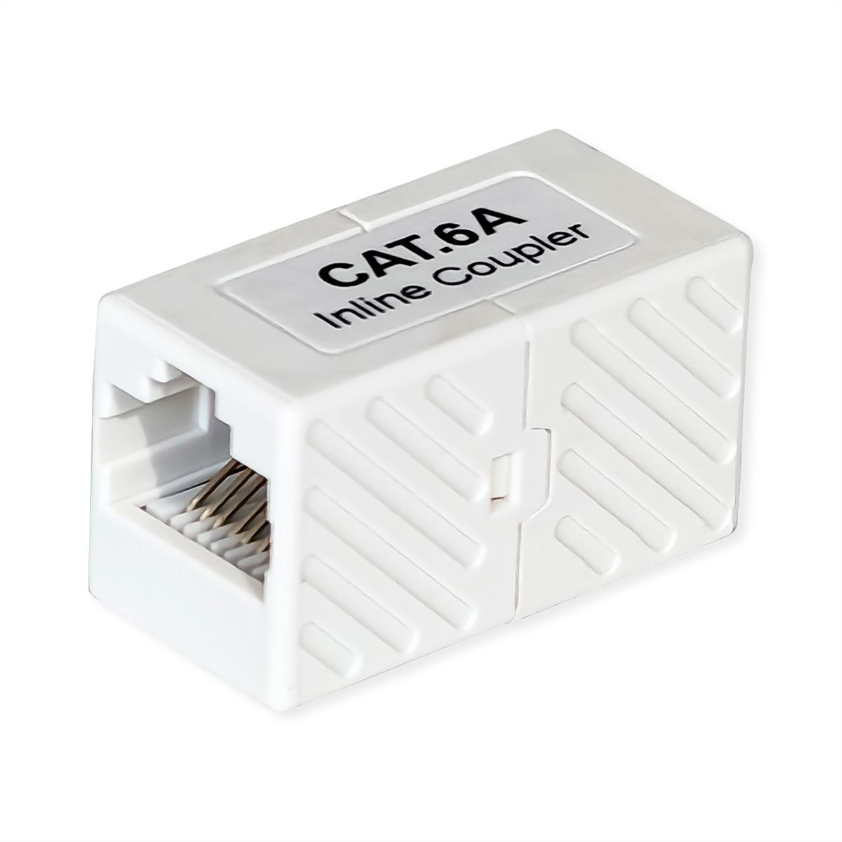VALUE Coupleur RJ-45 non blindé, Cat.6A/Classe EA, blanc