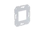 BACHMANN Plaque de support modules Custom pour gammes d’interrupteurs