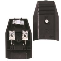 BACHMANN Prise femelle plate Euro 2,5A/250VAC, noir