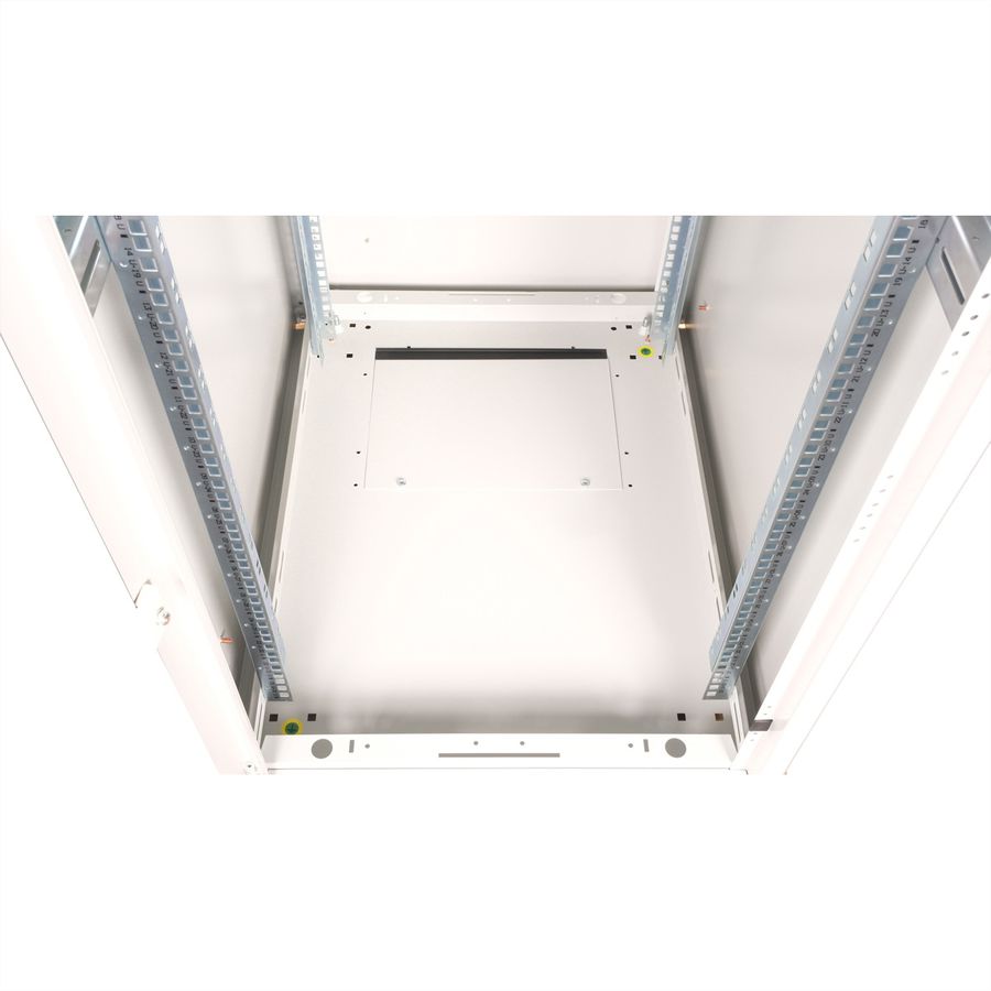 ROLINE 19" Baie réseau Basic 32U, 600x800 LxP Porte verre gris