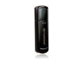 Transcend JetFlash 350 lecteur USB flash 16 Go USB Type-A 2.0 Noir