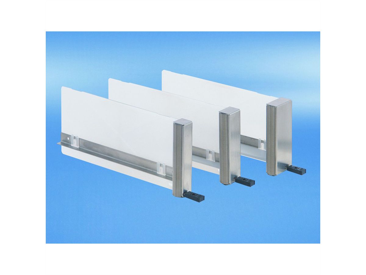 SCHROFF AMC Filler Module ECO avec poignée fixe, Double Compact