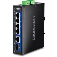 TRENDnet TI-G50611 Switch Rail DIN industriel 2,5G à 6 ports avec 1 port 10G