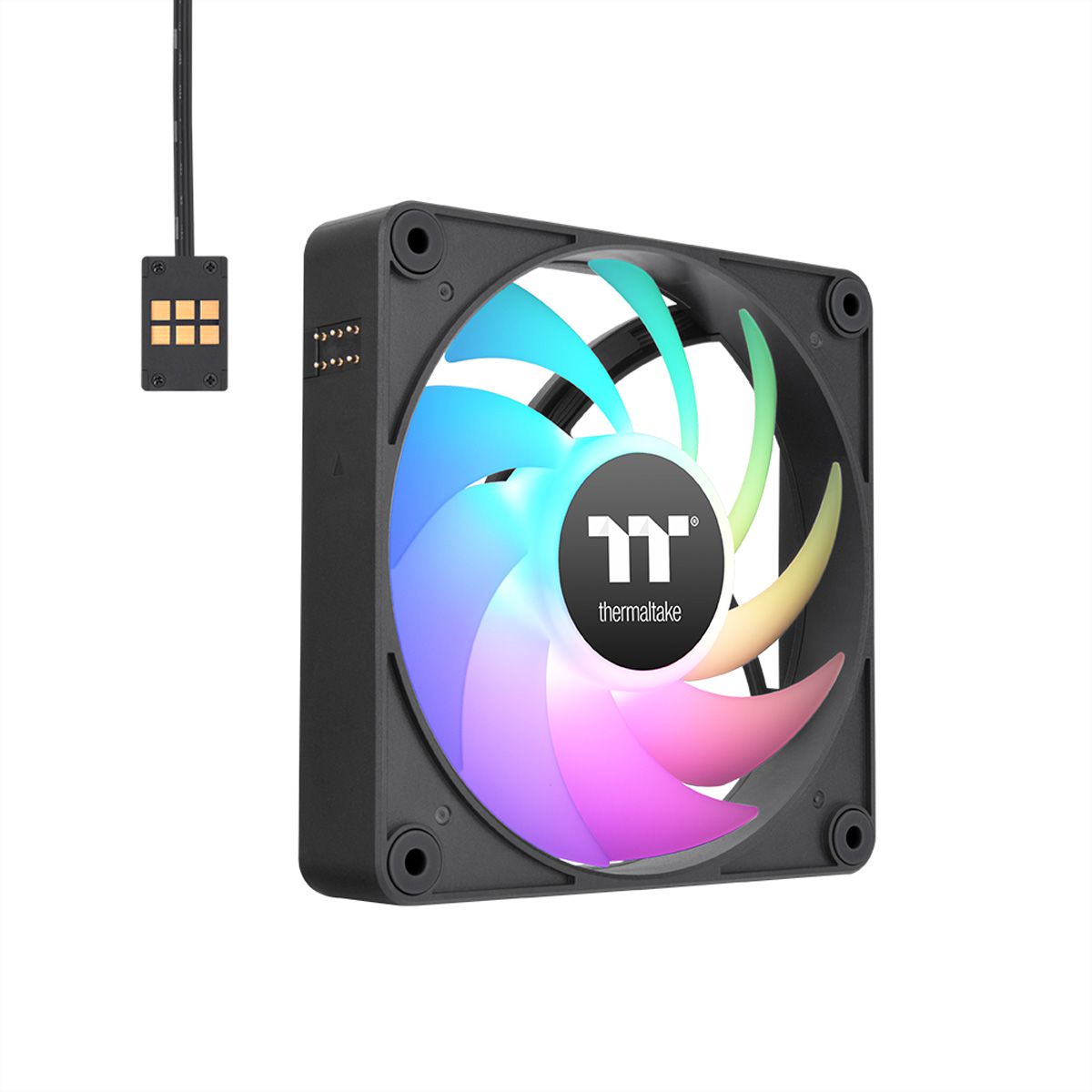 Thermaltake CT120 EX ARGB Sync Pack de 3 ventilateurs, noir
