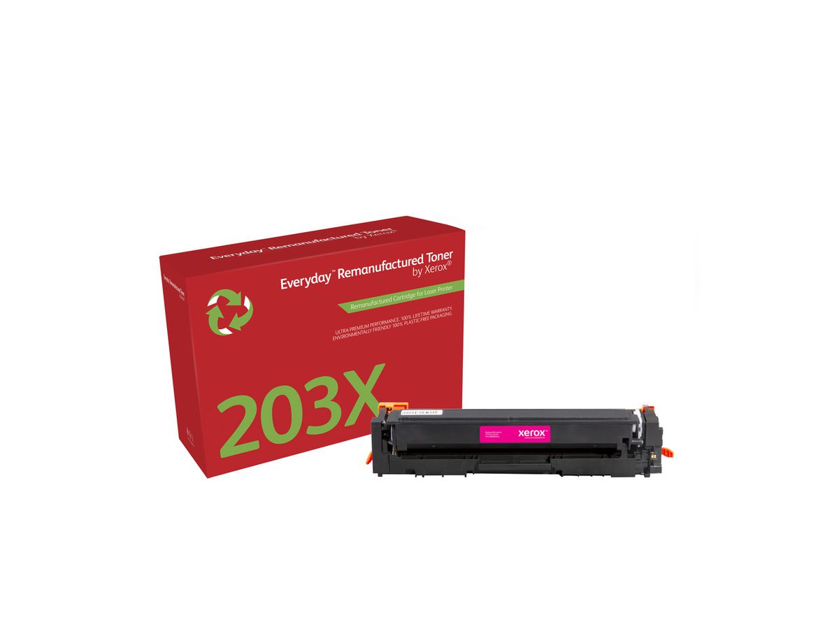 Remanufacturé Everyday Toner Magenta de Xerox pour HP 203X (CF543X), Haute capacité