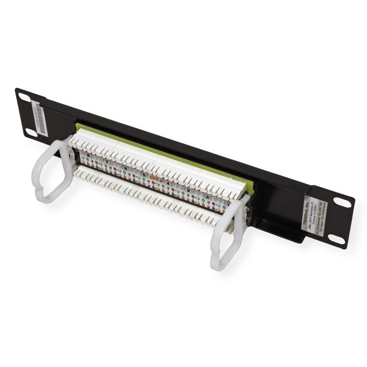 TRENDnet TC-P08C6 Panneau de brass. 10" 8 ports Cat. 6 non-blindé