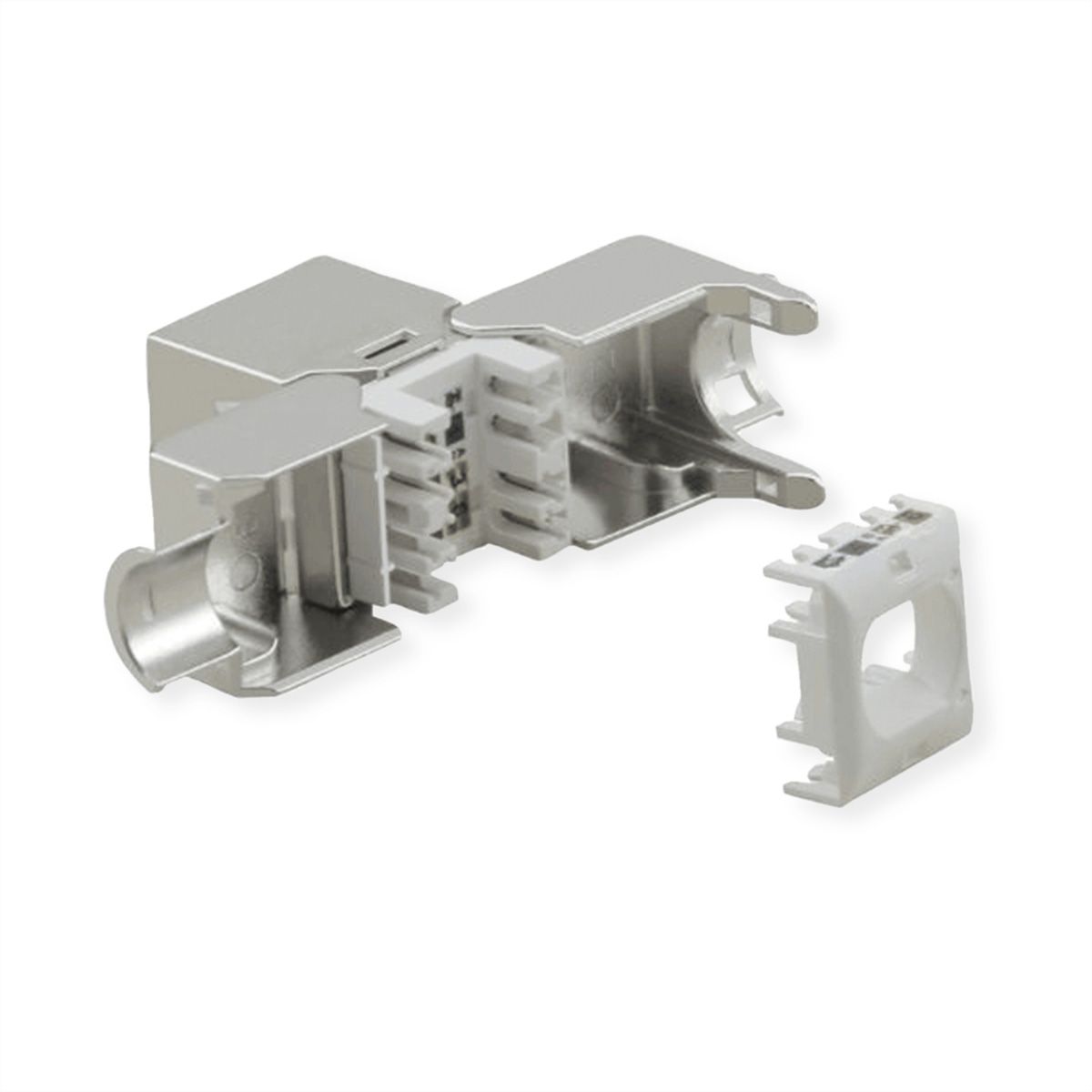 VALUE Keystone Cat.6A (Classe EA), blindé, sans outil, SuperSLIM