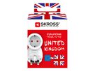 SKROSS Adaptateur de voyage Europe vers Royaume-Uni, pour appareils à 2 et 3 pôles