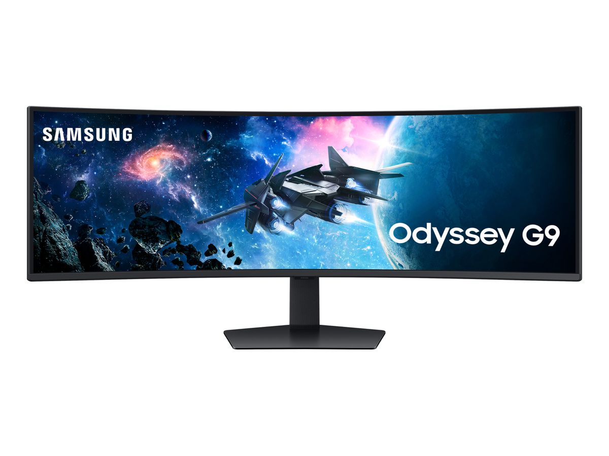 Samsung G95C écran plat de PC 124,5 cm (49") 5120 x 1440 pixels Dual QHD LED Noir