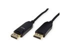 ROLINE Câble DisplayPort v2.1 (AOC), M/M, 20 m
