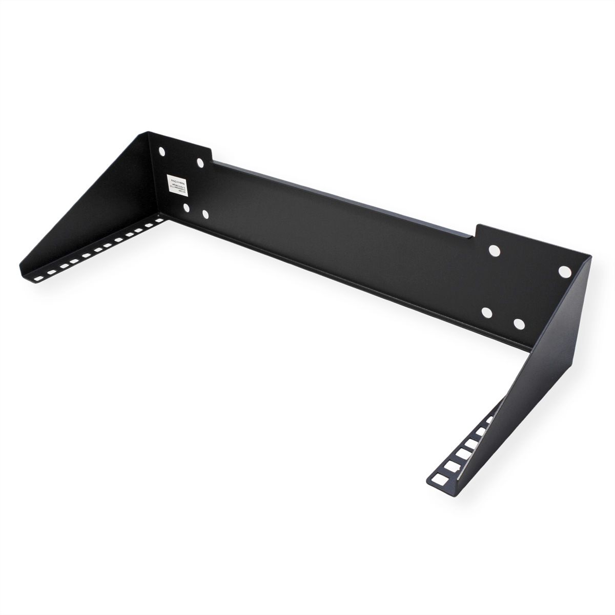 Support 19" mural / sous le bureau, 4 UH, noir