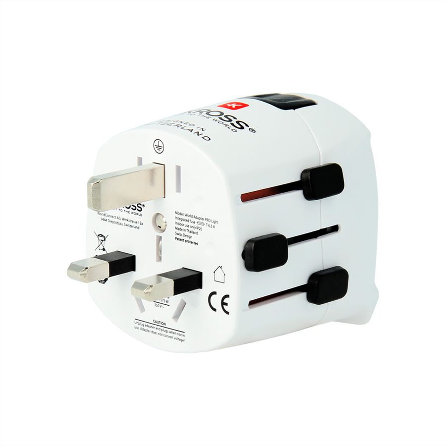 SKROSS PRO Light White Adaptateur de voyage , monde
