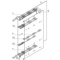Guide-cartes SCHROFF pour modules AdvancedMC Compact et Full-Size
