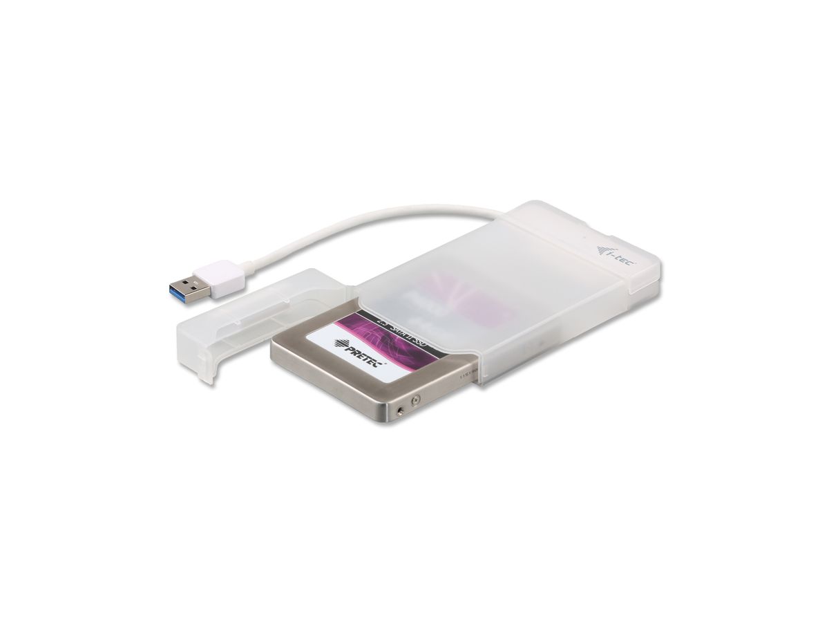 i-tec MySafe USB 3.0 Easy 2.5" External Case – White