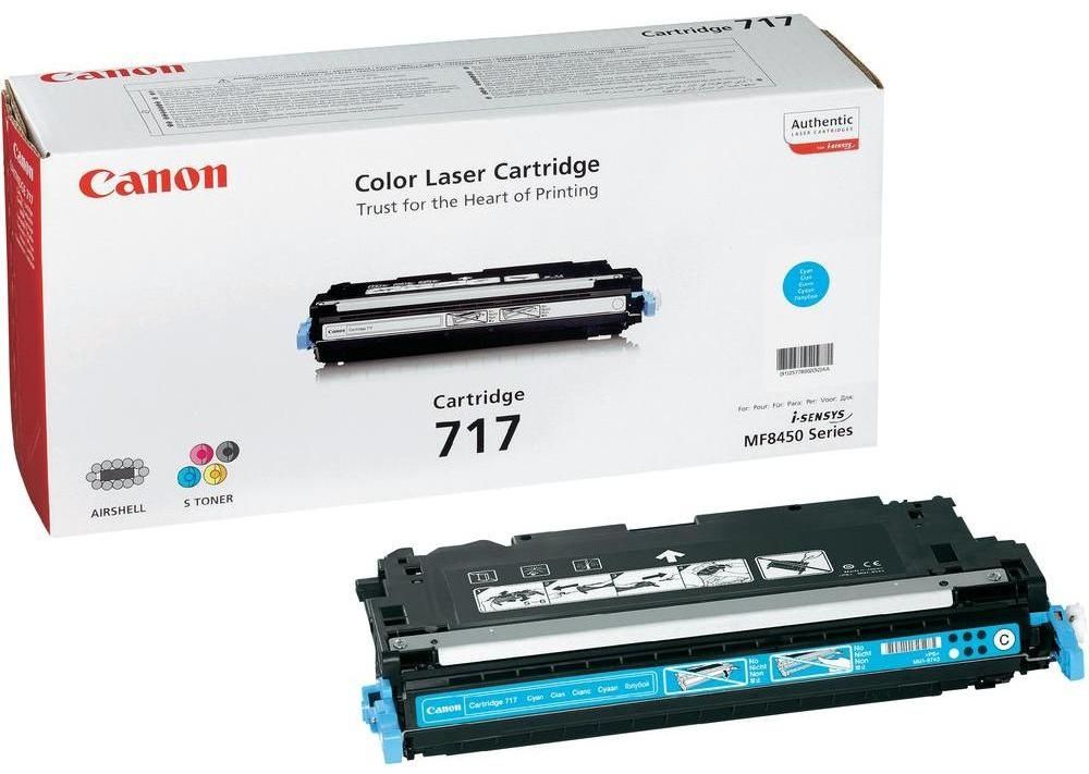 Canon 717 Original Cyan 1 pièce(s)