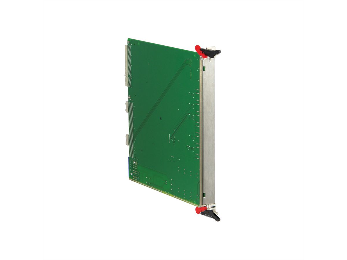SCHROFF AdvancedTCA Kit de face avant, poignée IEA à levier avec ressort, profilé alu, 8 U, 6 HP
