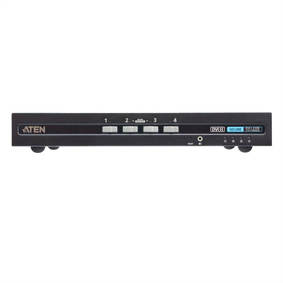 ATEN CS1184D4 Commutateur KVM sécurisé DVI à 4 ports USB