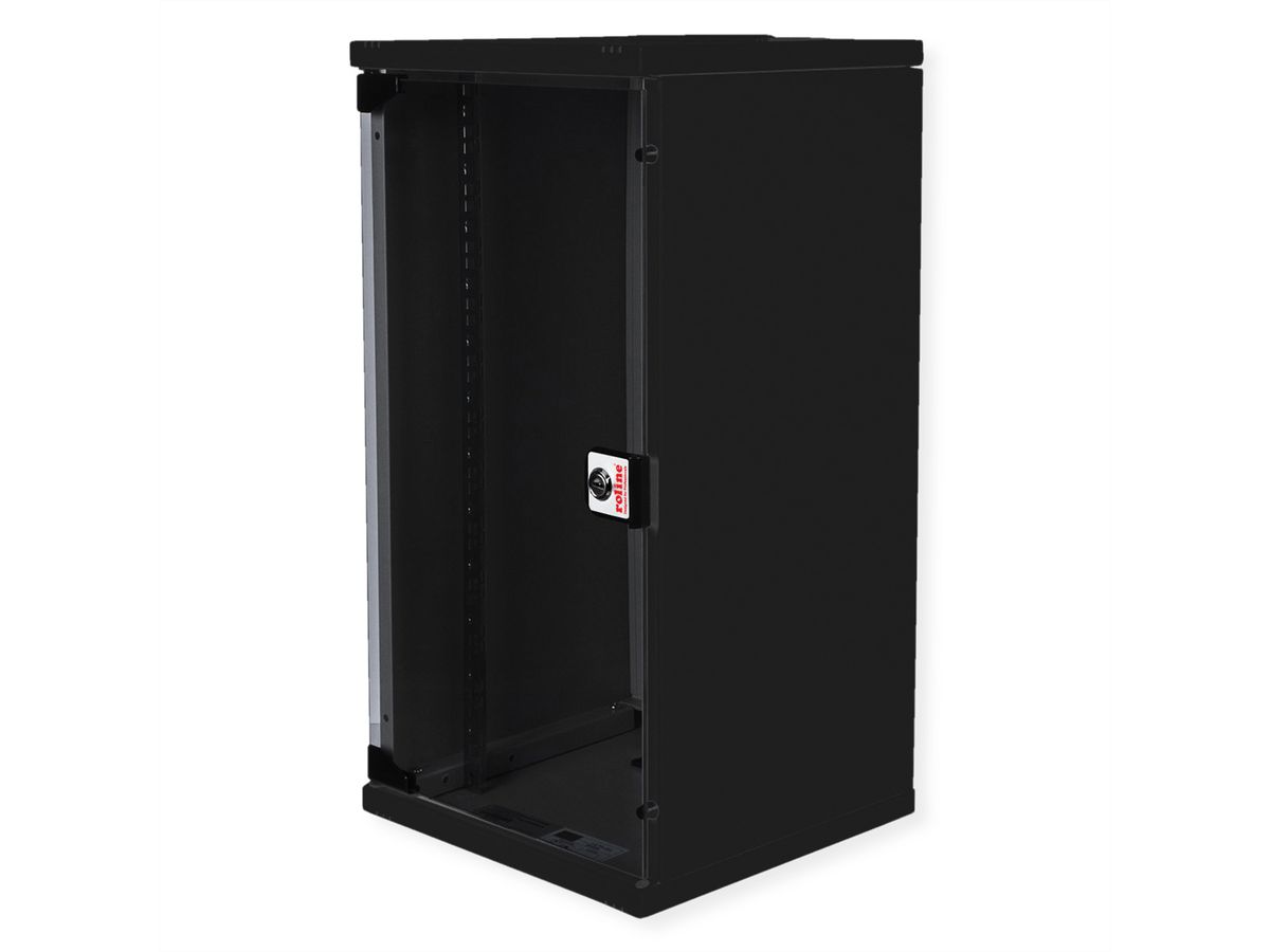 ROLINE 10" Boîtier mural 12U, 312x300 LxP  noir