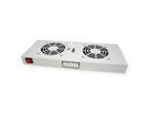 ROLINE 19" Unité de ventilation, 2 ventilateurs, ON/OFF, gris