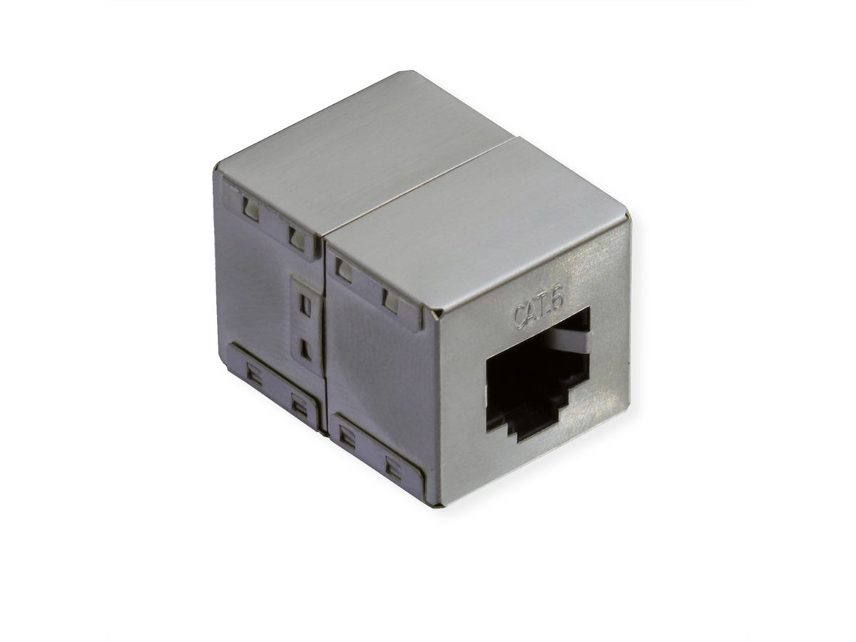 VALUE Coupleur RJ-45 blindé, Cat.6 (Classe E)