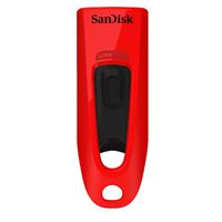 SanDisk Clef USB 3.0 Ultra - 32 Go, rouge