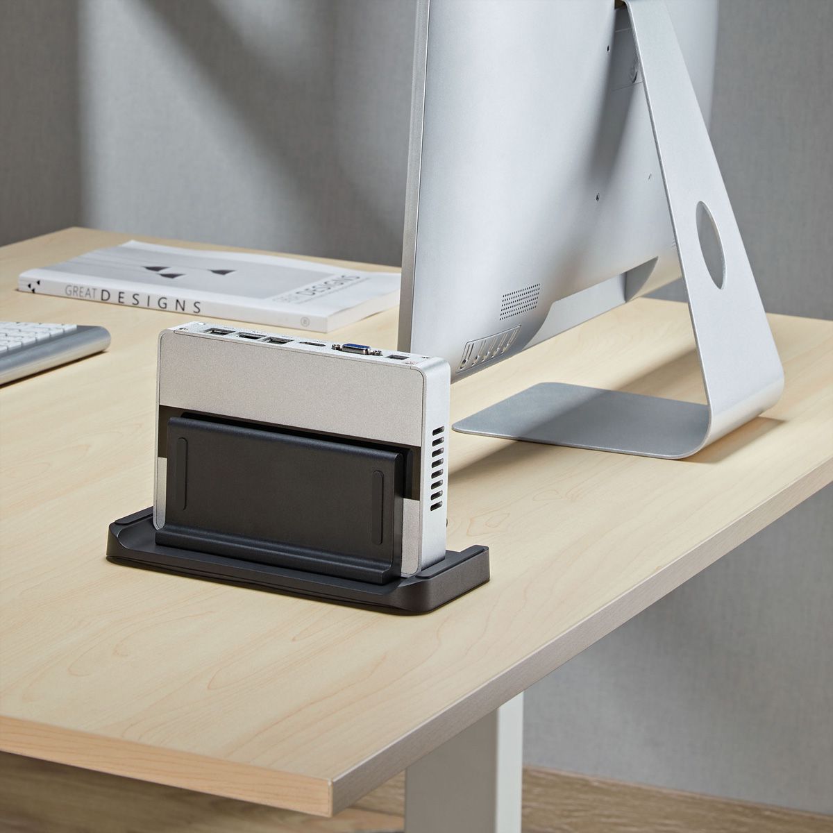ROLINE Support CPU multifonctionnel, pour NUC / Mini PC / Thin Client